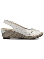 Rieker 624H1-60 dámske kožené sandále na platforme s mašľou Rieker 624H1-60 dámske kožené sandále na platforme s mašľou