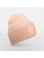 Beechfield B 336R Pletená čiapka Patch „Tonal“ 53.336R broskyňová
