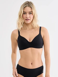 Dámska podprsenka ZERO Feel Pure THE UP TShirt Bra Black čierna – SLOGGI