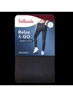 Dámske nohavice RELAX & GO JEANS TREGGINGS - BELLINDA - tmavomodré Dámske nohavice RELAX & GO JEANS TREGGINGS - BELLINDA - tmavomodré