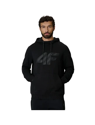 Pánska mikina 4F M2548 deep black 4FWMM00TSWSM2548 20S pánska