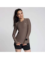 Bežecké tričko Rogelli T-shirt DR ESSENTIAL, farba mokka, veľkosť 2XL
