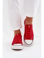 Trampki Damskie Niskie Big Star DD274A234 Czerwone