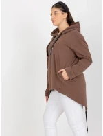 Mikina RV BL 8266.34P hnedá