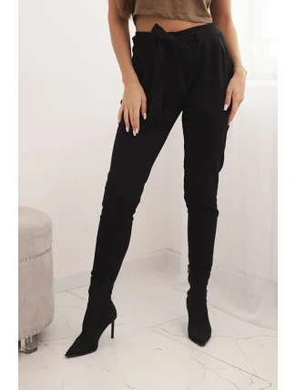Dámske čierne nohavice - Kesi