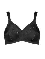Dámska podprsenka Doreen + Cotton 01 N - BLACK čierna - Triumph