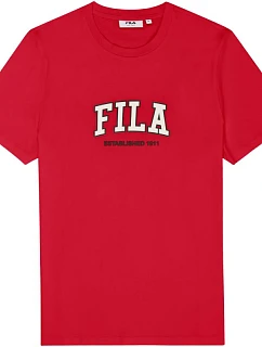 Pánske červené tričko Fila Rifredi FAM1219 30002 pánske