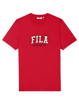 Pánske červené tričko Fila Rifredi FAM1219 30002 pánske Pánske červené tričko Fila Rifredi FAM1219 30002 pánske
