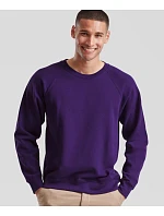 Fruit of the Loom Classic Raglan Sweat – raglánová mikina 16.2216, melírovaná šedá Fruit of the Loom Classic Raglan Sweat – raglánová mikina 16.2216, melírovaná šedá