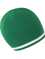 Result Headwear R 368X Pletená čiapka s kontrastnými pruhmi 28.368X smaragdová/biela Result Headwear R 368X Pletená čiapka s kontrastnými pruhmi 28.368X smaragdová/biela