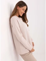 Blúzka LK BZ 510126.00 svetlo béžová
