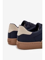 Pánske nízke tenisky Big Star - tmavomodré