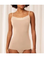 Dámske tričko Feel of Modal Spaghetti Top - YELLOW - beige 0026 - TRIUMPH