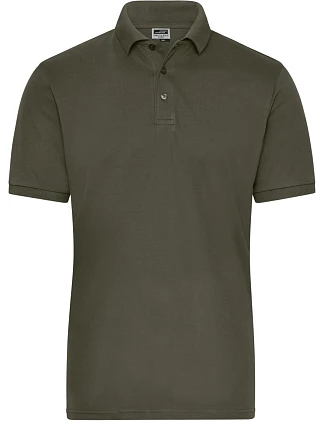 Daiber JN 1806 Pánske pracovné elastické bio polo – Solid 02.1806 olivová Daiber JN 1806 Pánske pracovné elastické bio polo – Solid 02.1806 olivová