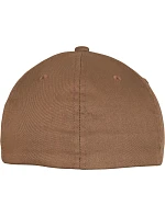 Flexfit 6277 6-panelová čiapka Flexfit Wooly Combed 55.6277 v farbe coyote brown