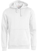 Clique Basic Hoody Unisex mikina s kapucňou 67.2131 biela Clique Basic Hoody Unisex mikina s kapucňou 67.2131 biela