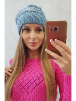 Dámska čiapka Dagmara K332 light denim