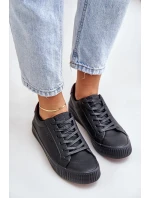 Ocieplane Trampki Damskie Big Star OO274A462 Czarne