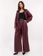 Nohavice IT SP FL8569.85 burgundy