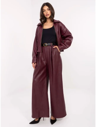 Nohavice IT SP FL8569.85 burgundy