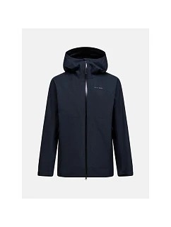Pánska bunda PEAK PERFORMANCE M Treeline Hipe 2.5L Shell Jacket, čierna