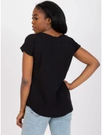 Dámska blúzka-D73761W10978G-čierna Dámska blúzka-D73761W10978G-čierna