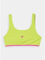 Dievčenské dvojdielne plavky 4F - zelené/ružové