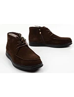 Lee Cooper buty męskie eleganckie skórzane brązowe trzewiki na zamek Lee Cooper buty męskie eleganckie skórzane brązowe trzewiki na zamek