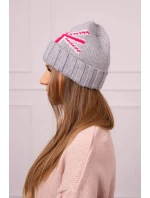 Dámska čiapka Meghan K410 svetlo šedá