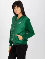 Mikina RV BL 8229.69P tmavo zelená