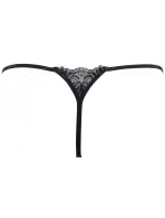 Sexy tangá Bell V-5138 čierno/strieborné - Axami Sexy tangá Bell V-5138 čierno/strieborné - Axami