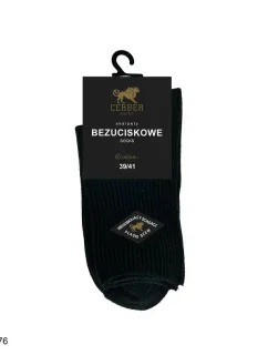 Netlačiace pánske ponožky SOCKS 0176