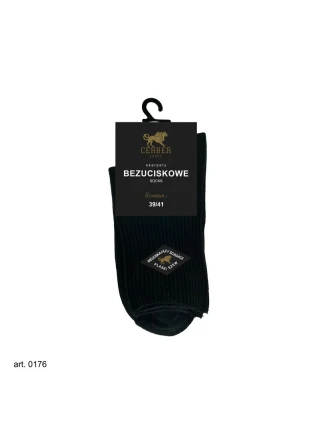 Netlačiace pánske ponožky SOCKS 0176