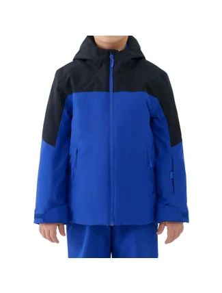 Chlapčenská lyžiarska bunda 4F M0821 cobalt 4FJWAW25TTJAM0821 36S
