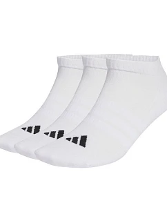 Adidas Cushioned Essentials Ponožky s nízkym strihom 3 páry biele JZ0535