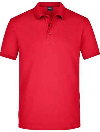 Daiber JN 710 Pánske elastické polo tričko z piké 02.0710 červené Daiber JN 710 Pánske elastické polo tričko z piké 02.0710 červené