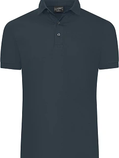 Daiber JN 1302 Pánske polo tričko zo žerzeja so štíhlym strihom 02.1302 graphite