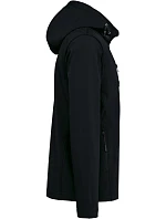 Kariban K 422 Unisex 3-vrstvová softshellová bunda s kapucňou 20.K422 čierna