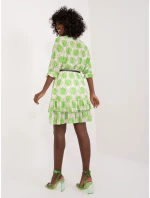 Šaty DHJ SK 17370.83 svetlozelené