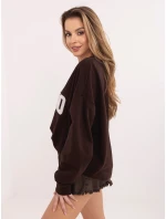 Blúzka RV BL A1182.46 tmavohnedá