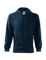 Trendy mikina na zips Pánska námornícka modrá