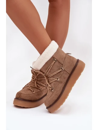 Snehové topánky model 222295 Krok vo veľkom štýle Snehové topánky model 222295 Krok vo veľkom štýle