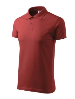 Polokošeľa Malfini Single J. M MLI-20213 bordová