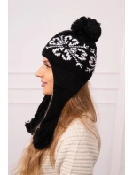 Dámske uši Balbina K381 black