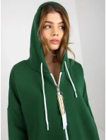 Mikina RV BL 4742.20P tmavo zelená