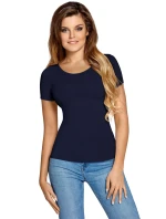 Blúzka Carla s krátkym rukávom Navy Blue - Babell Blúzka Carla s krátkym rukávom Navy Blue - Babell