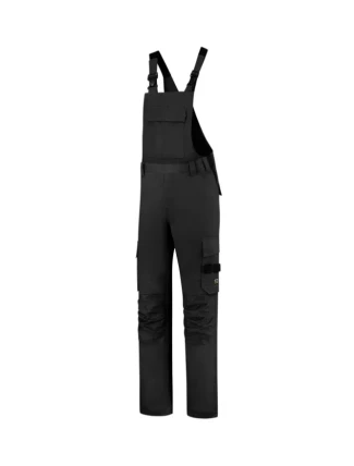 Pracovné nohavice Bib & Brace Twill Cordura s laclom unisex čierne
