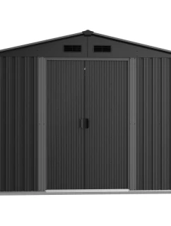 KOVOVÁ ZÁHRADNÁ BÚDA NA NÁRADIE 257X257X202CM