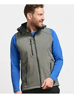 Promodoro 7840 Pánska 3-vrstvová softshellová vesta 40.7840 heather grey Promodoro 7840 Pánska 3-vrstvová softshellová vesta 40.7840 heather grey