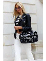 Dámska kabelka CP204450 Šedá s potlačou - PETERSON Dámska kabelka CP204450 Šedá s potlačou - PETERSON